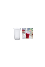 Papstar 25 Plastic Drinkbekers PP 0.3L  11.8 cm Transparant