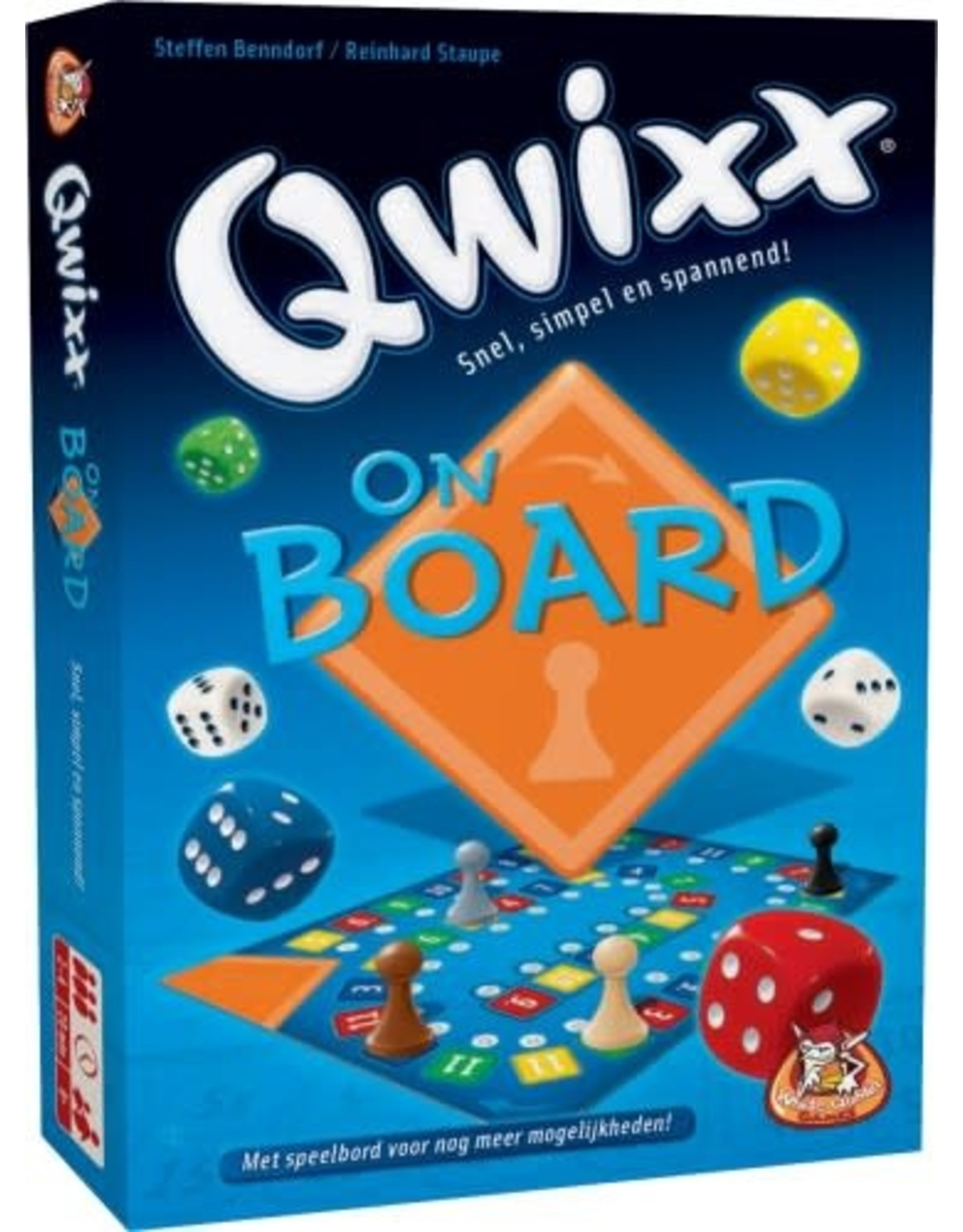 White Gobelin Games White Goblin Games Qwixx On Board