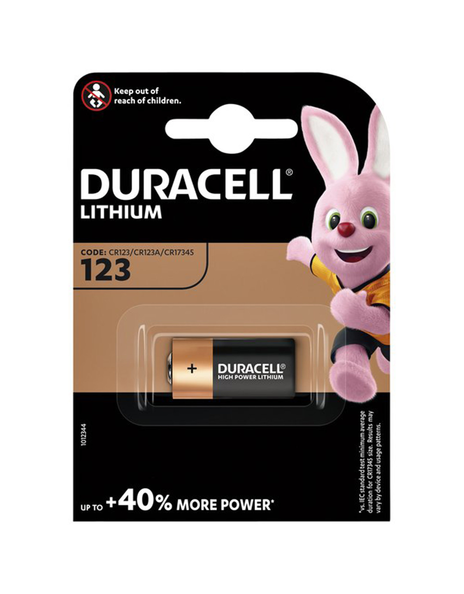 Duracel Duracell  batterij 123  Lithium 3V