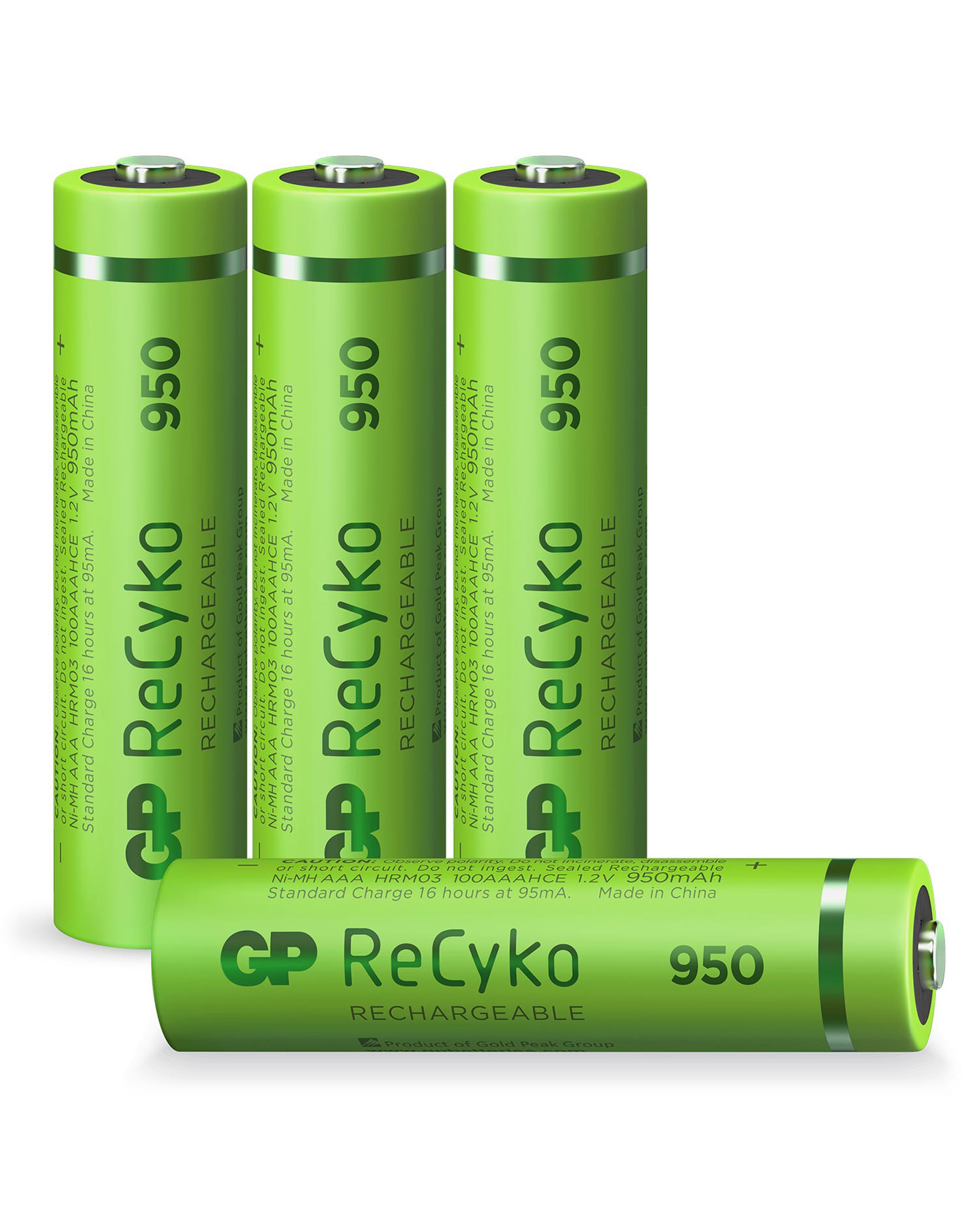 GP ReCyko GP Recyko AAA  950mAh 4pack  pre-charged