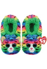 Ty Ty Slipper Socks Tigerly de Regenboog Kat