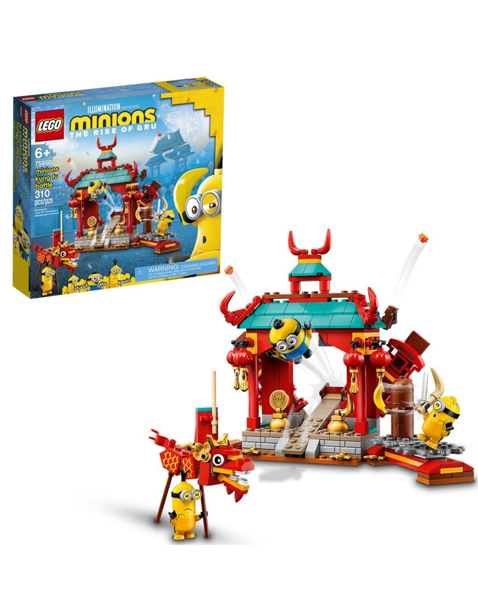 LEGO Lego Minions 75550 Minions Kungfugevecht