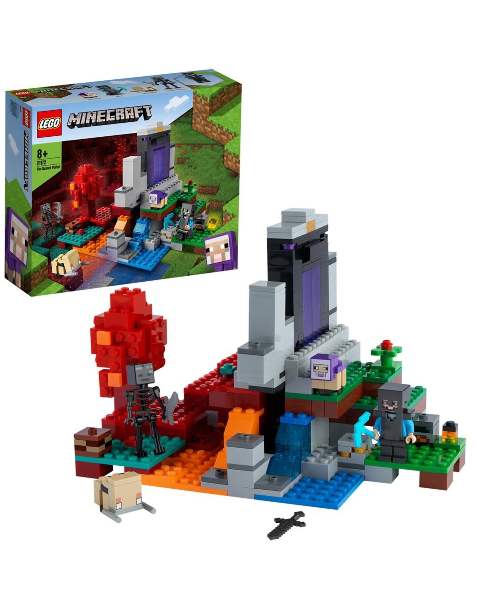 LEGO Lego Minecraft 21172 Het Verwoeste Portaal – The Ruined Portal