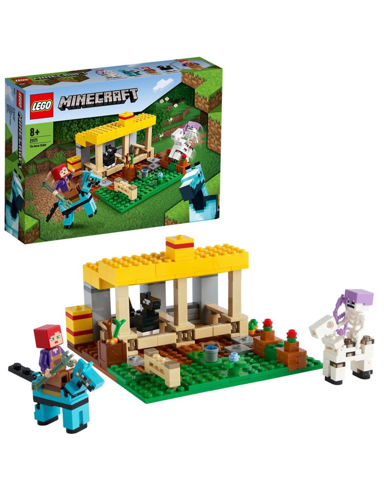 LEGO Lego Minecraft 21171 De Paardenstal –  The Horse Stable