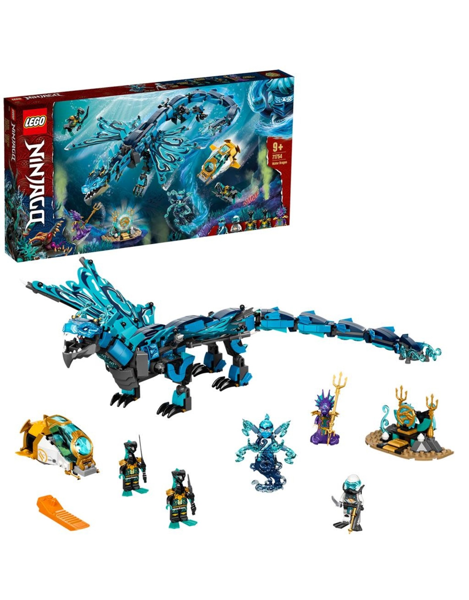 LEGO Lego Ninjago 71754 Waterdraak  – Ninjago Water Dragon