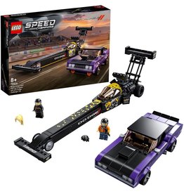 LEGO Lego Speed Champions 76904 Mopar Dodge//SRT Top Fuel Dragster en 1970 Dodge Challenger T/A