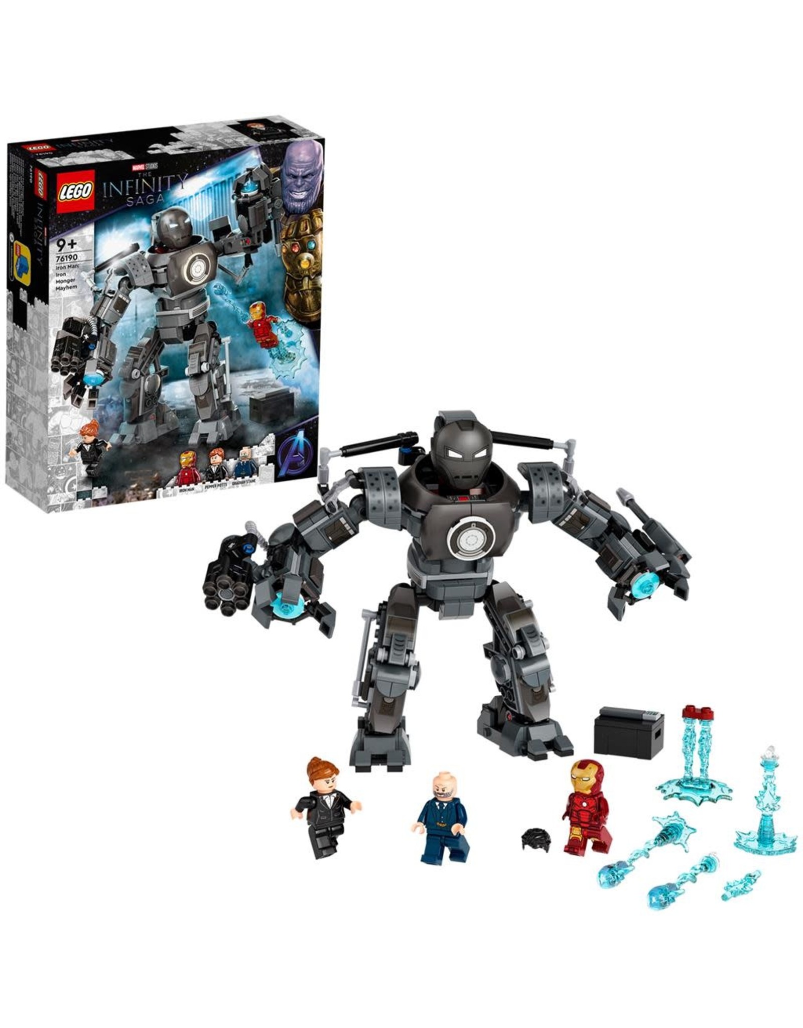 LEGO Lego Super Heroes 76190  Iron Man: Iron Monger Mayhem