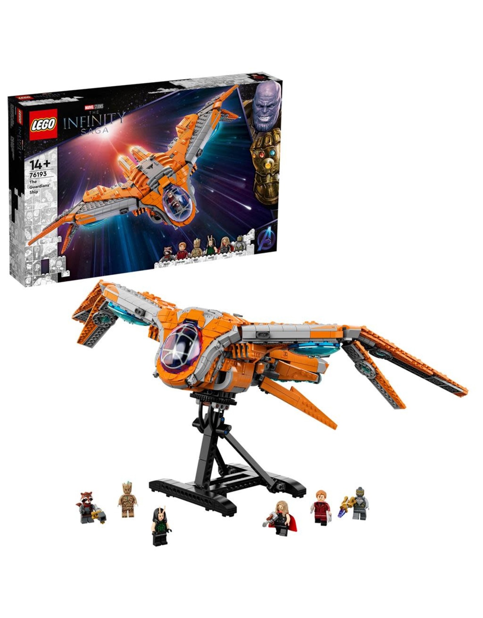 LEGO Lego Super Heroes 76193 Het schip van de Guardians - The Guardians Ship