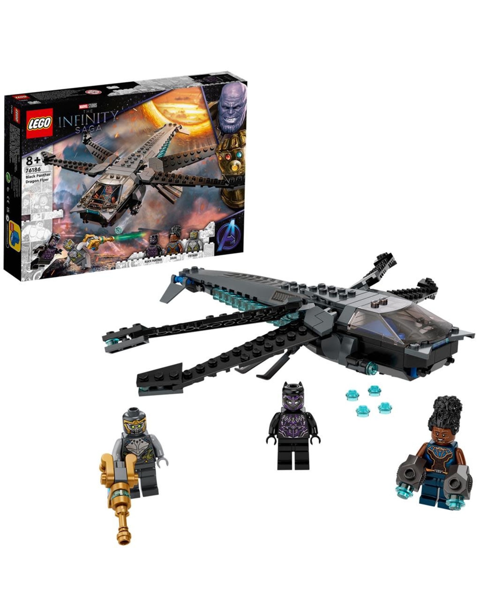 LEGO Lego Super Heroes 76186 Black Panther Dragon Flyer