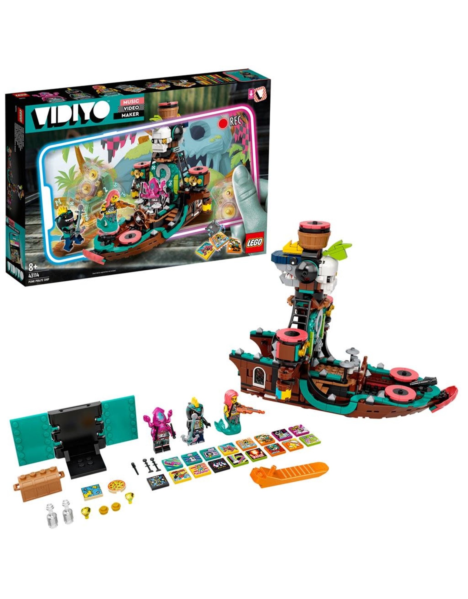 LEGO Lego Vidiyo 43114 Punk Pirate Ship