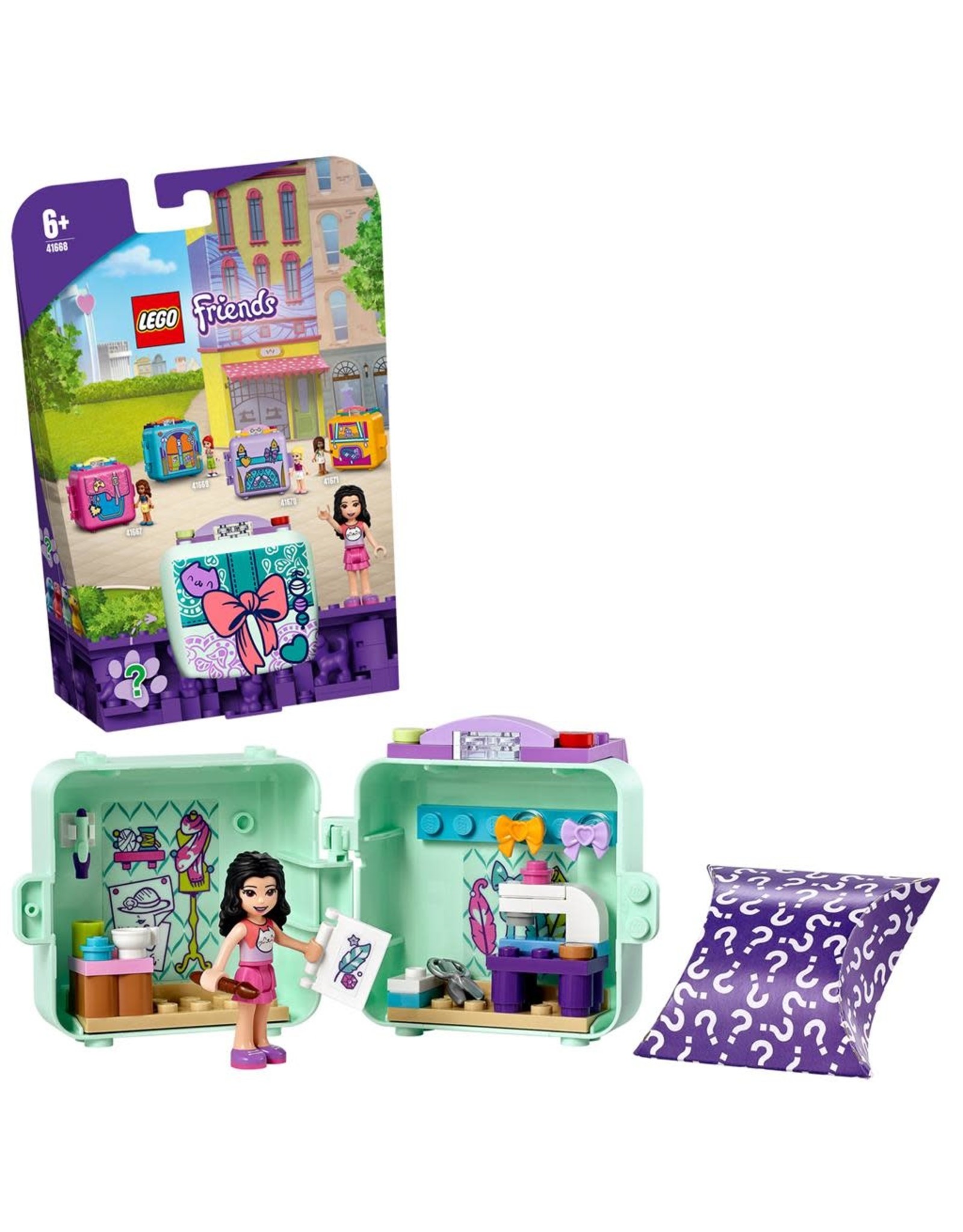 LEGO Lego Friends 41668 Emma's Modekubus - Friends Emma Fashion Cube