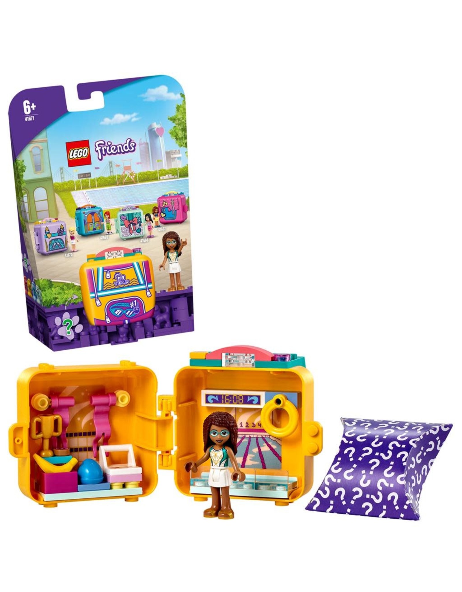 LEGO Lego Friends 41671 Andrea's Zwemkubus - Andrea Swimming Cube