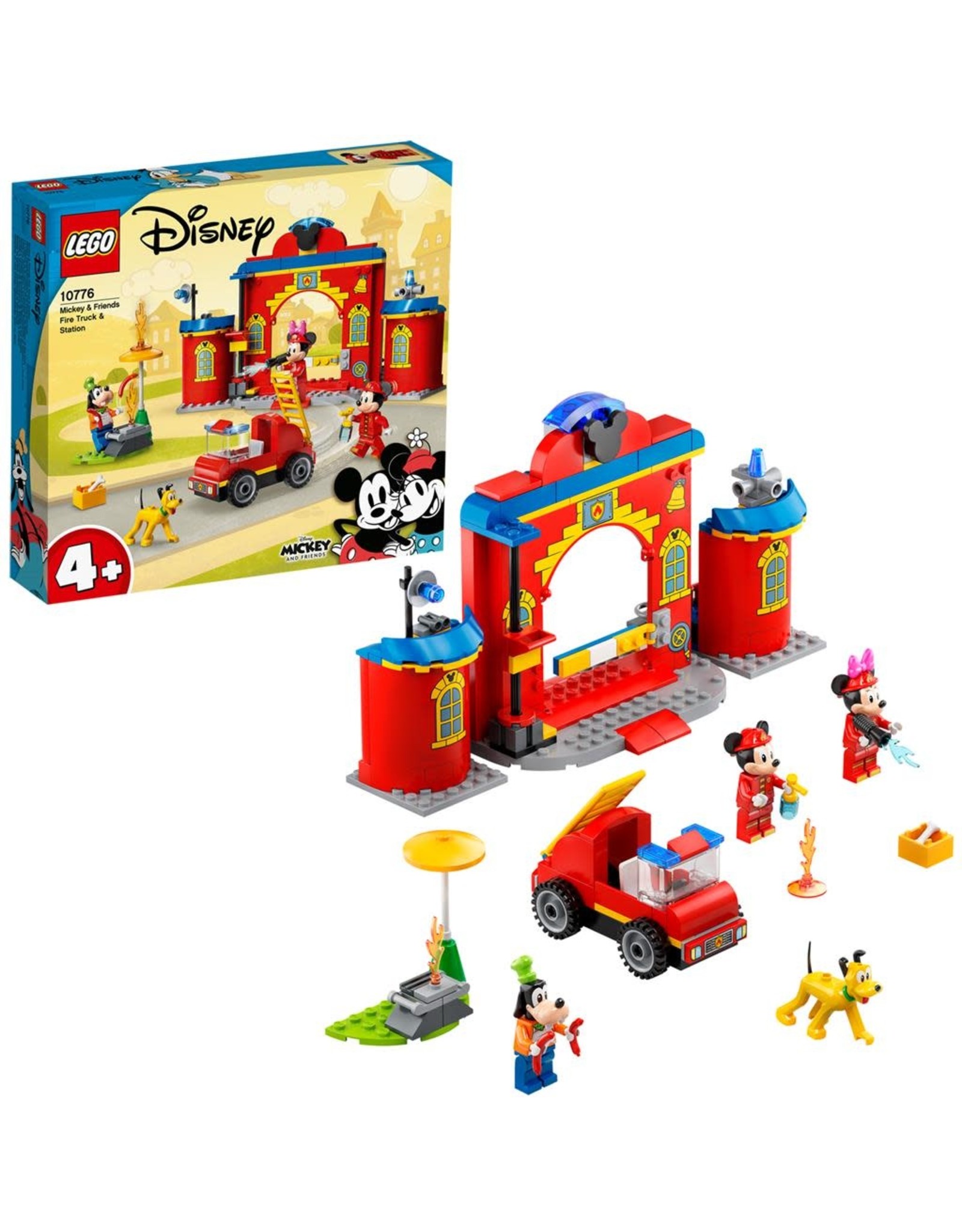 LEGO Lego Disney 10776 Mickey & Friends Brandweerkazerne & Auto - Mickey Mouse Fire Station