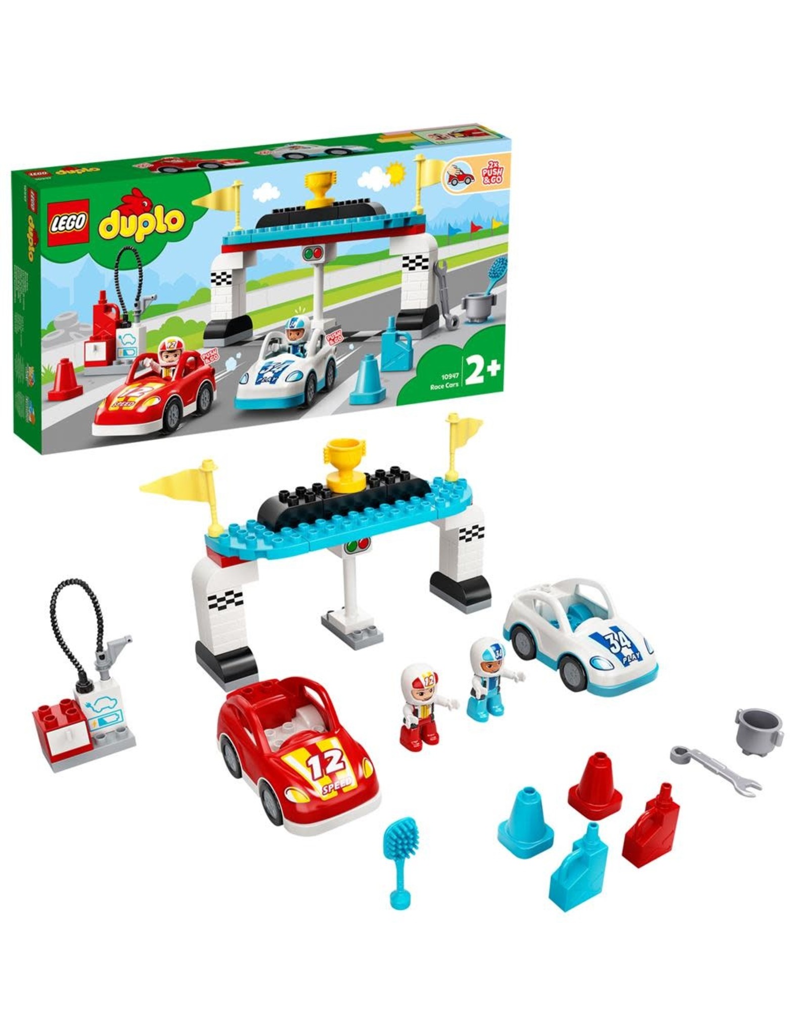 LEGO Lego Duplo 10947 Racewagens - Race Cars