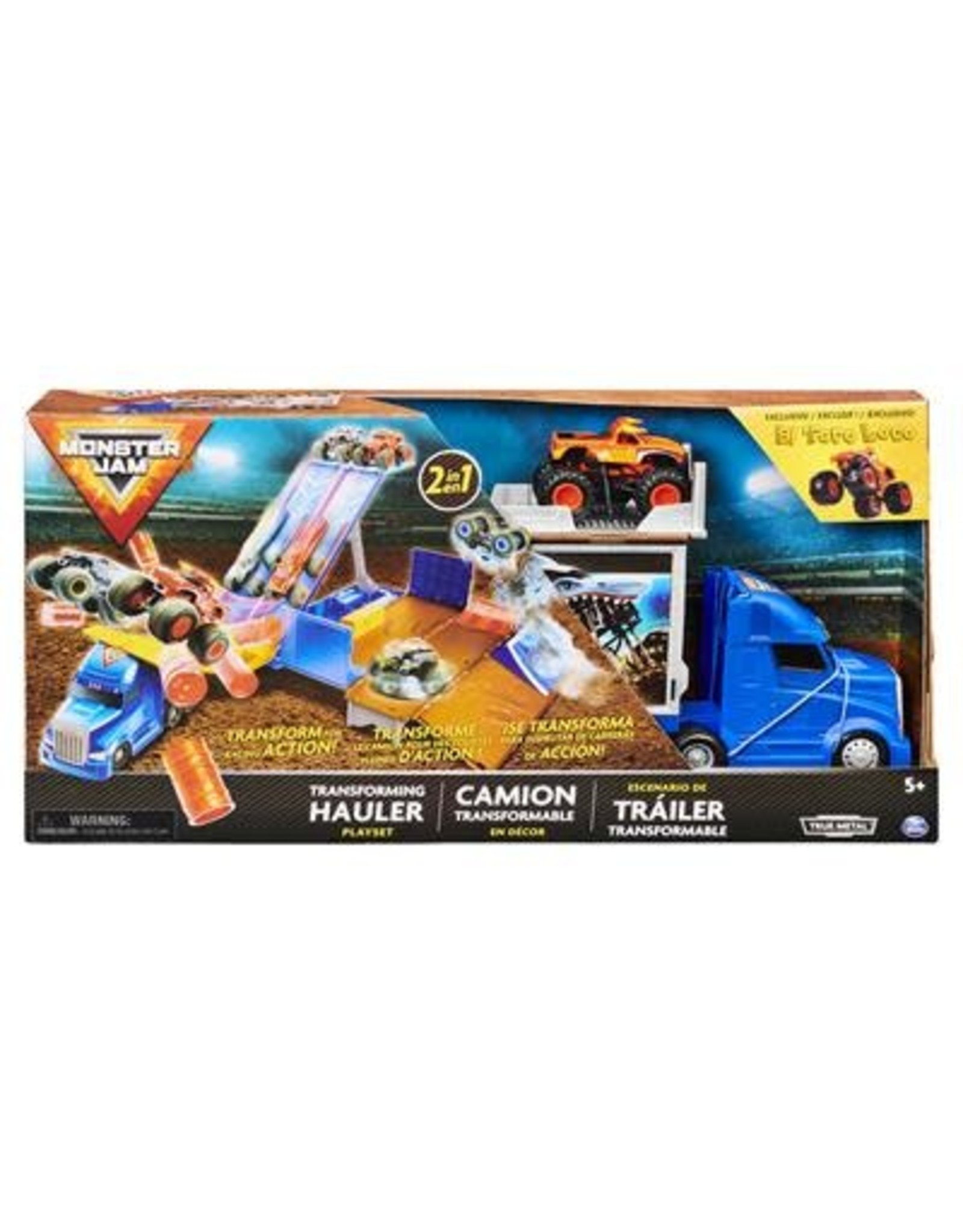 Spin Master Monster Jam 1:64 Hauler Playset