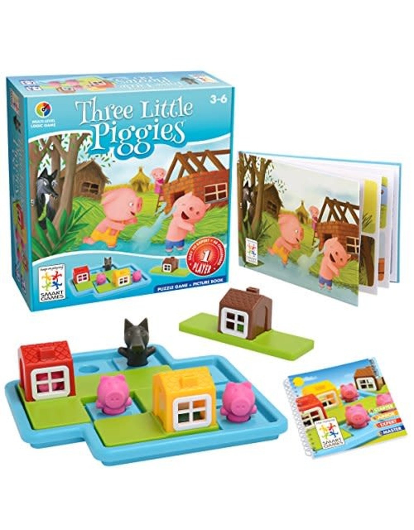 SmartGames SmartGames SG 019 Three Little Piggies Deluxe