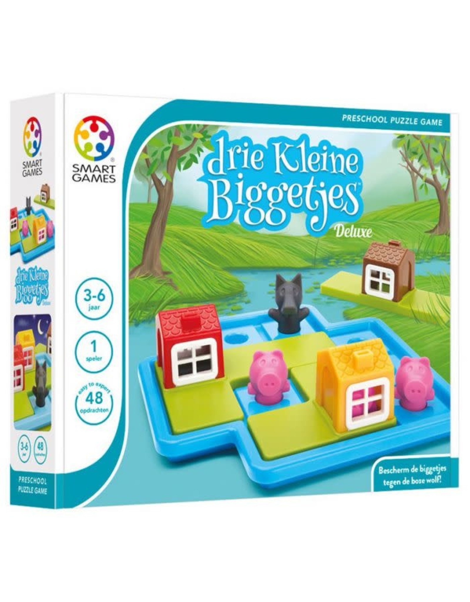 SmartGames SmartGames SG 023NL Drie Kleine Biggetjes Deluxe