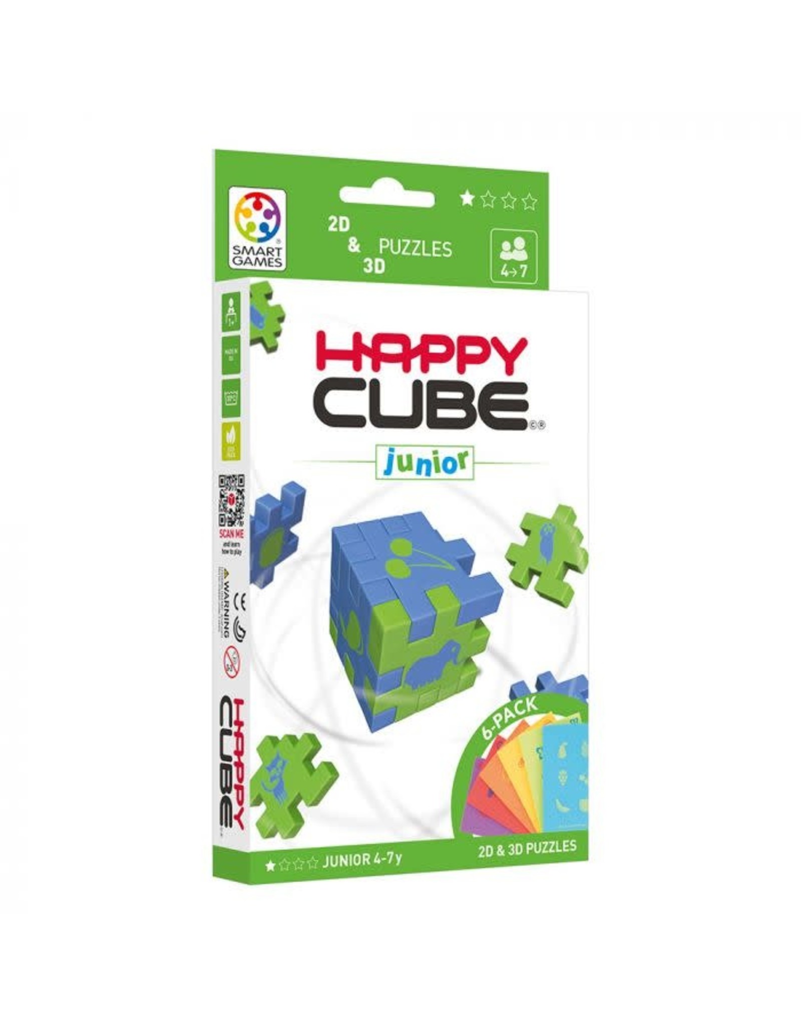 SmartGames SmartGames Happy Cube Junior 6-Pack