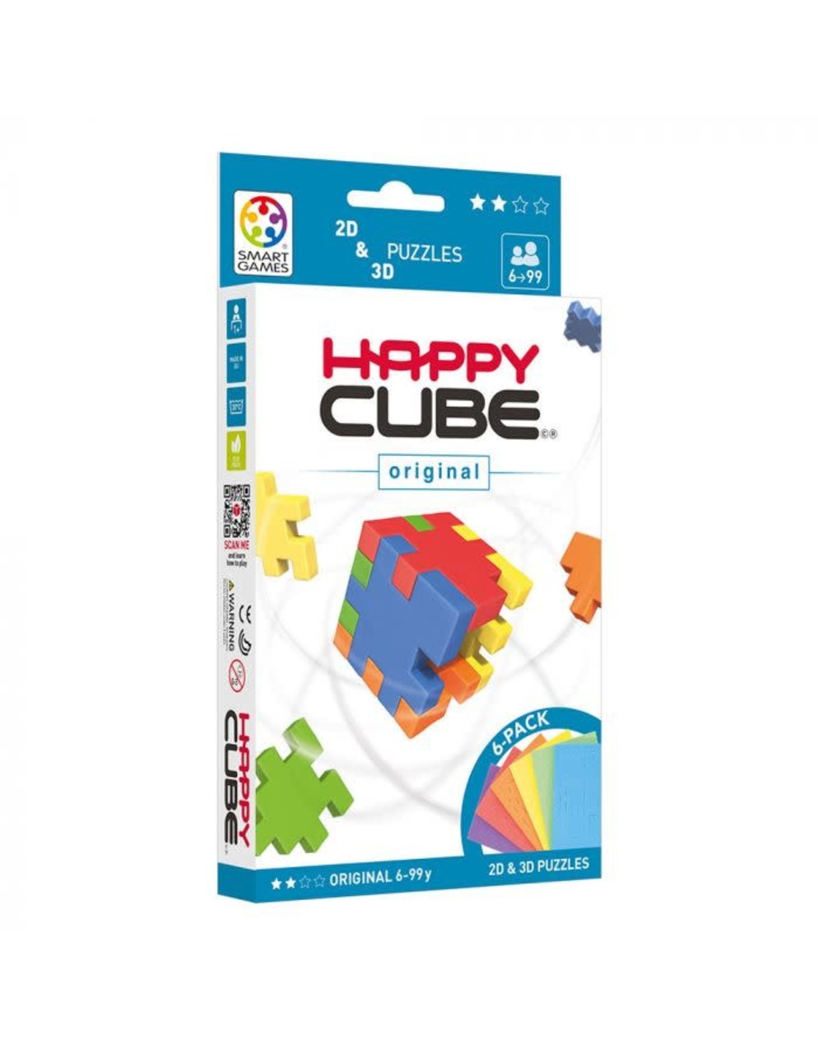 SmartGames SmartGames Happy Cube Original 6-Pack