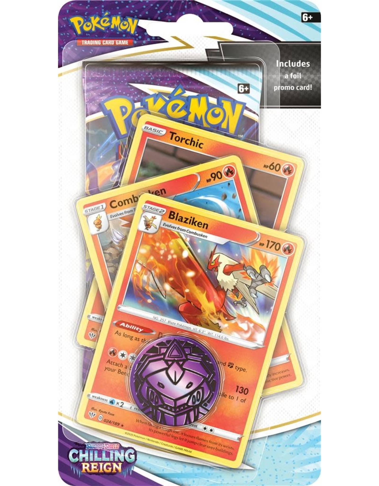 The Pokemon Company Pokémon TCG Sword&Shield Chilling Reign Premium Checklane