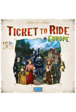 Days of Wonder Ticket to Ride Europe 15th Anniversary EN  Limited edition - Bordspel