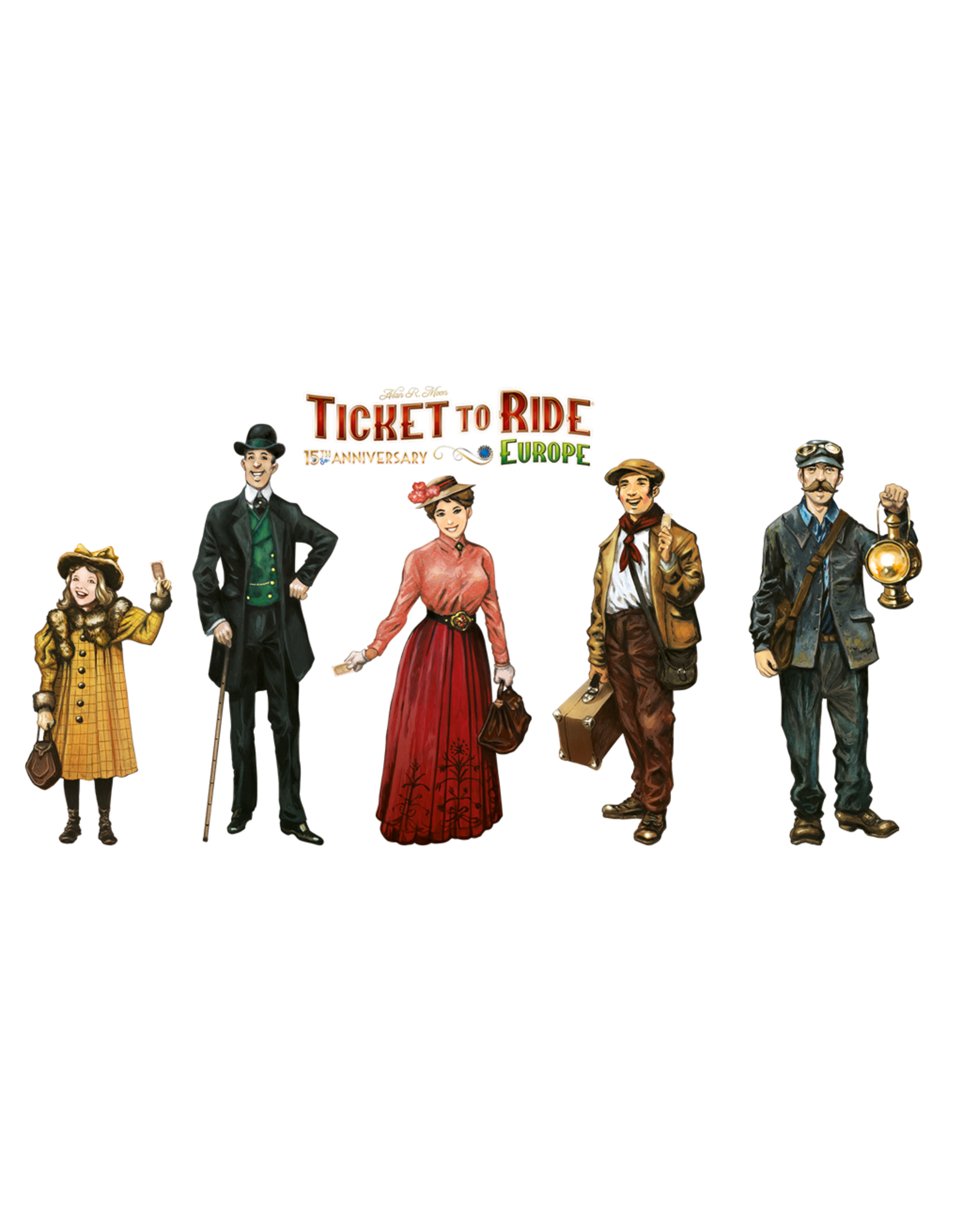 Days of Wonder Ticket to Ride Europe 15th Anniversary EN  Limited edition - Bordspel