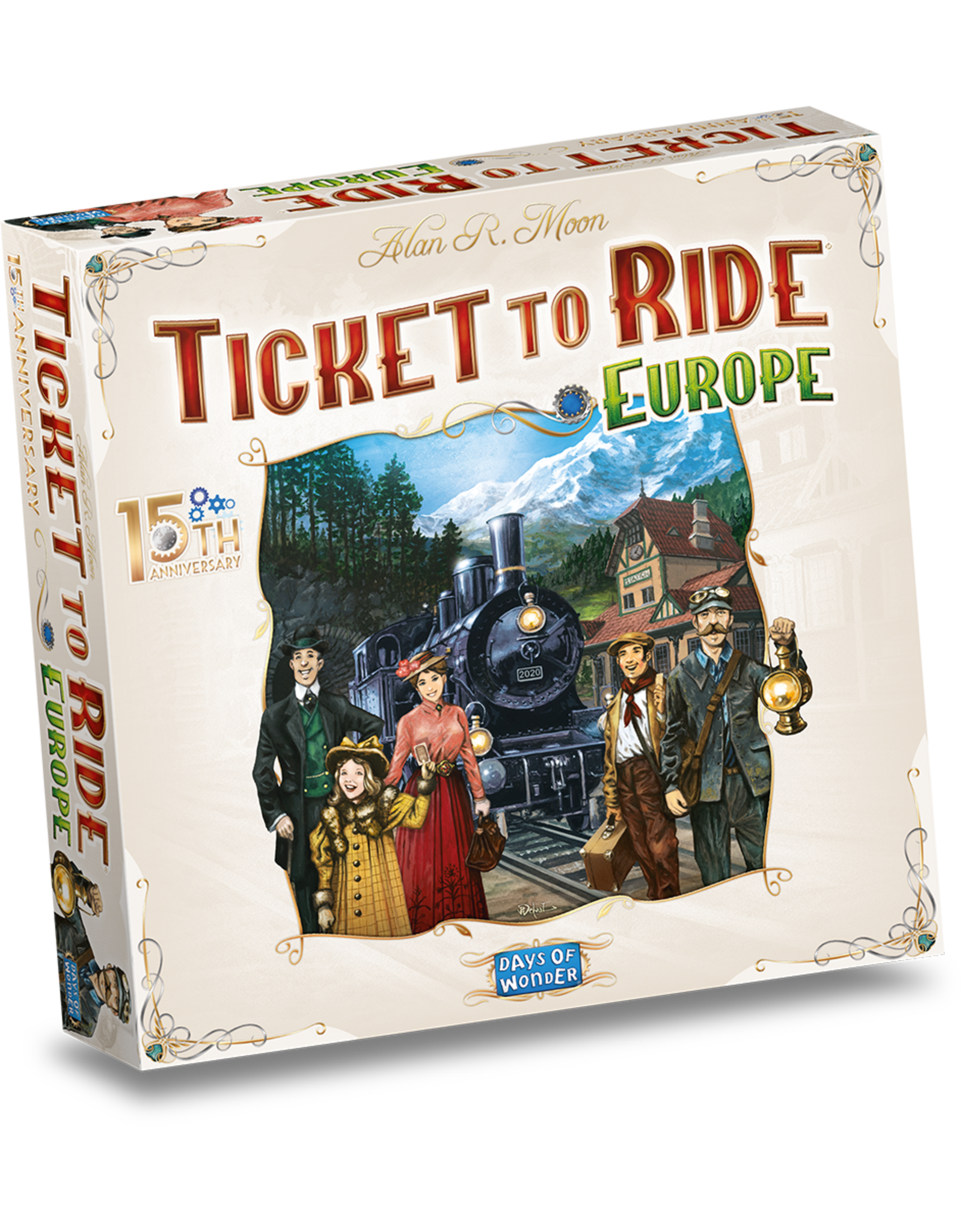 Days of Wonder Ticket to Ride Europe 15th Anniversary EN  Limited edition - Bordspel