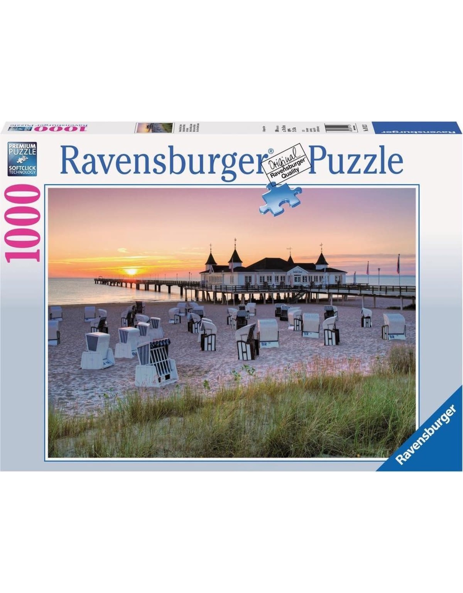 Ravensburger Ravensburger puzzel 191123 Ostseebad Ahlbeck, Usedom 1000 stukjes