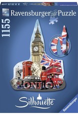 Ravensburger Ravensburger puzzel Silhouette 161553 Big Ben, London   - 1155 stukjes