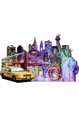 Ravensburger Ravensburger puzzel 161539 Silhouettte Skyline, New York - 1158 stukjes