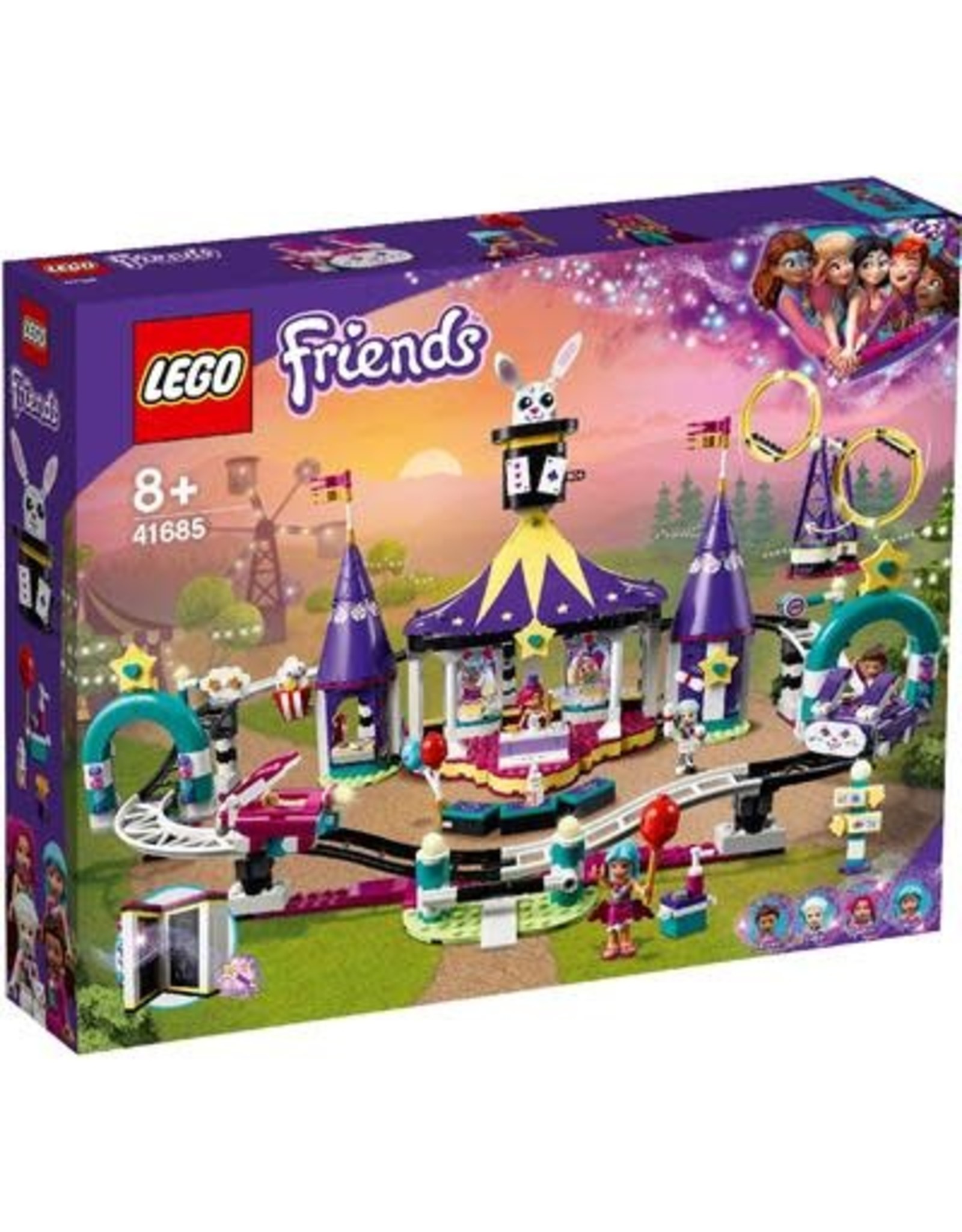 LEGO Lego Friends 41685 Magische Kermisachtbaan - Magical Funfair Rollercoaster