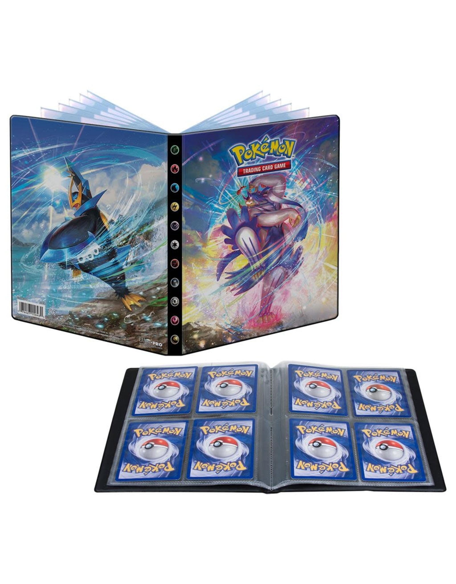 Ultra Pro Pokemon TCG Portfolio  15648 Sword and Shields 5  4-pocket