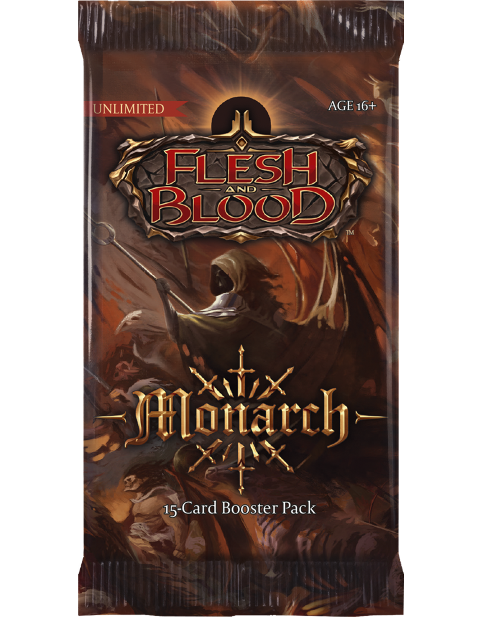 Legend Story Studio's TCG Flesh and Blood Monarch Booster Pack assortie