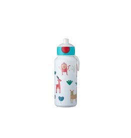 Mepal Mepal Drinkfles Pop-Up Campus 400ml - Animal Friends