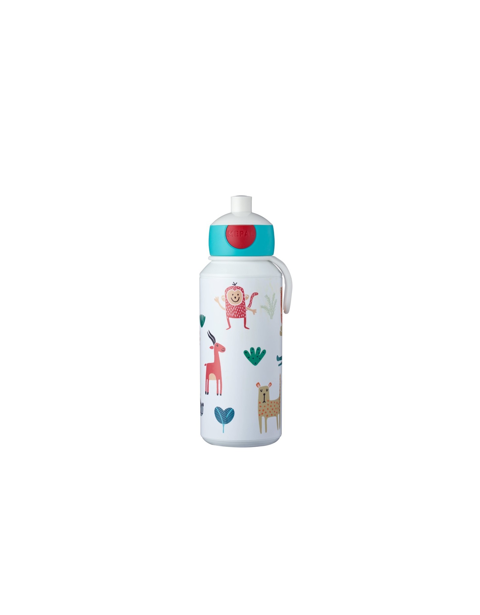 Mepal Mepal Drinkfles Pop-Up Campus 400ml - Animal Friends