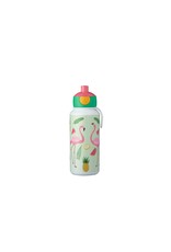 Mepal Mepal Drinkfles Pop-Up Campus 400ml - Tropical Flamingo