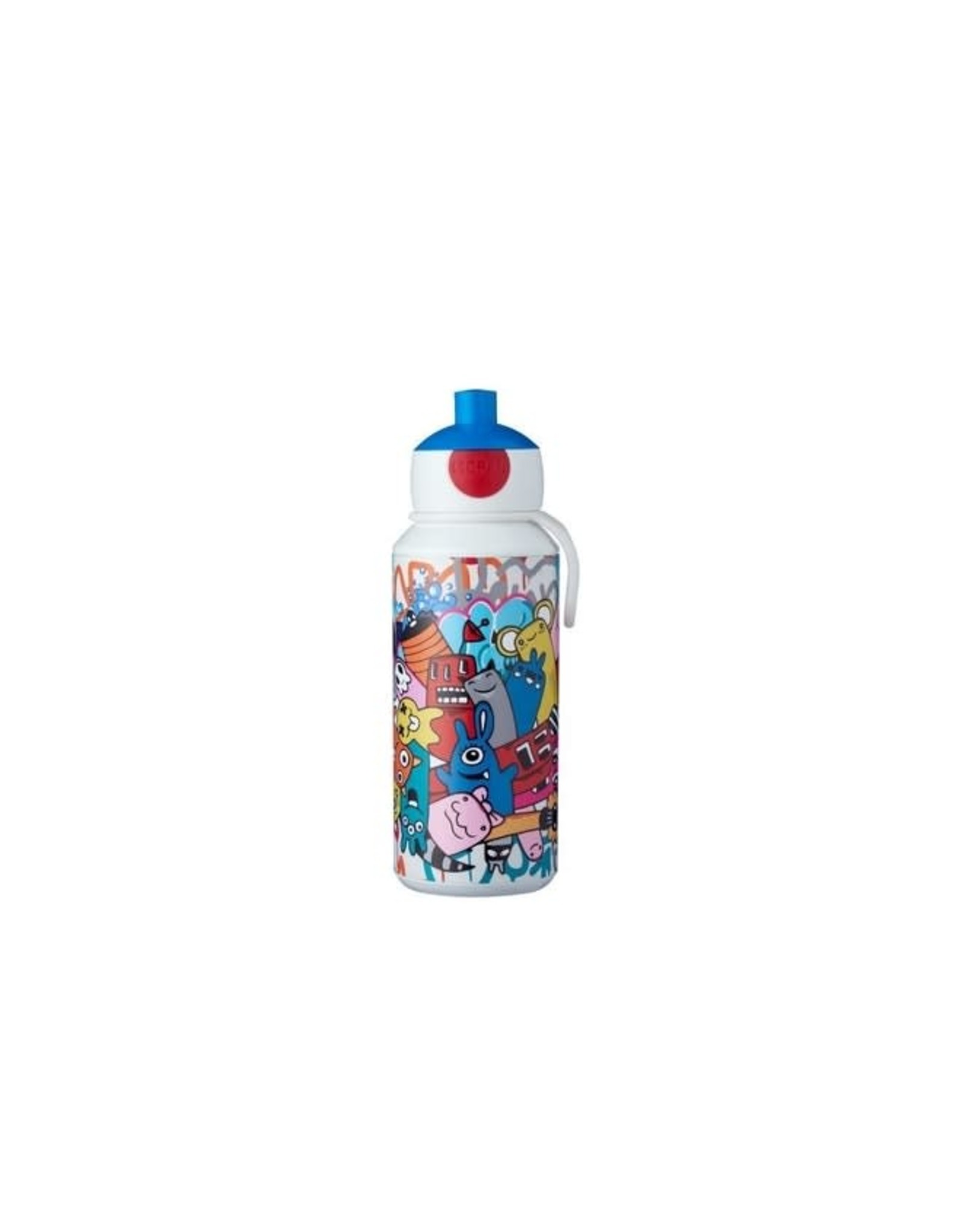 Mepal Mepal Drinkfles Pop-Up Campus 400ml - Graffiti