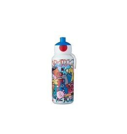 Mepal Mepal Drinkfles Pop-Up Campus 400ml - Graffiti