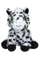 Lumo Stars Lumo Stars Classic Snow de Zwart/Witte Pony - 15cm Lumo Stars Lumo Stars Classic Snow de Zwart/Witte Pony - 15cm