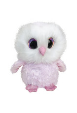 Lumo Stars Lumo Stars Classic Pöllö de Roze/Witte Uil - 15cm