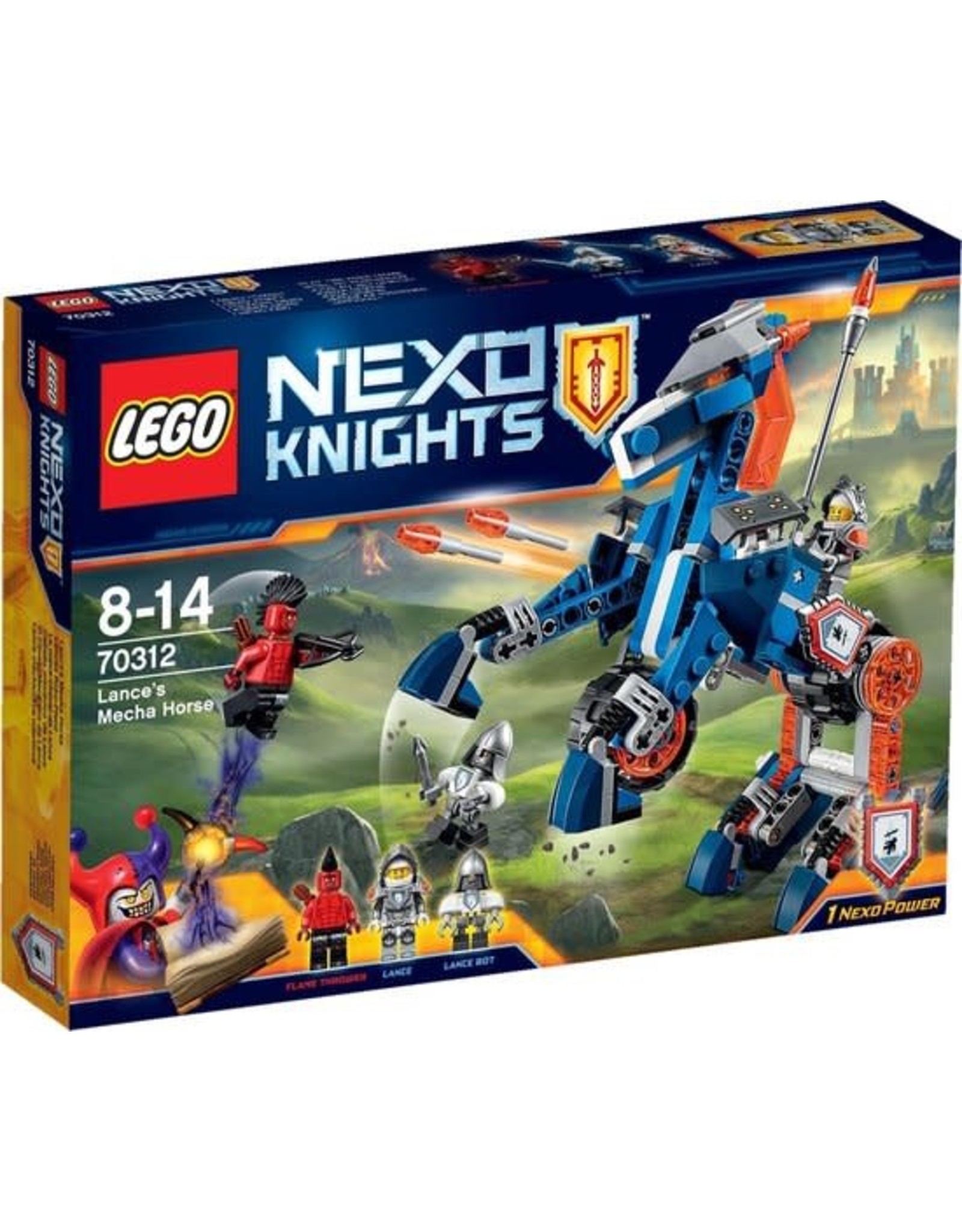 LEGO Lego Nexo Knights 70312 Lance’s Mecha Paard
