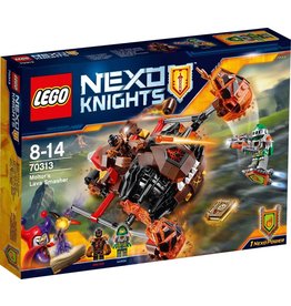 LEGO Lego Nexo Knights 70313 Moltor's Lavabeuker - Molter's Lava Smasher