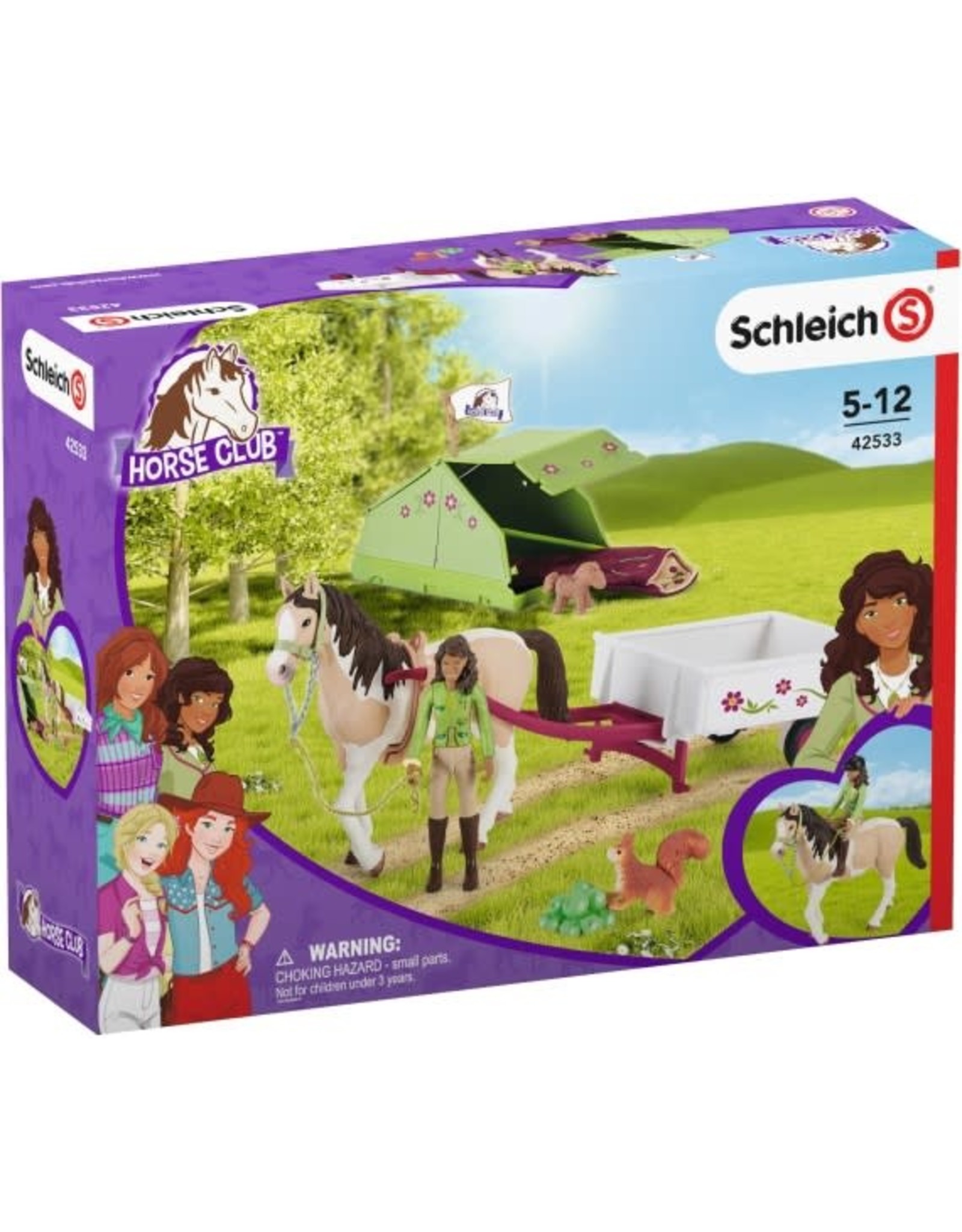 Schleich Schleich Horse Club 42533 Sarah’s Camping Avontuur