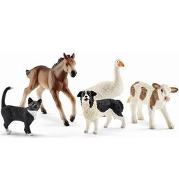 Schleich Schleich Farm World 42386 Farm Life Dieren Set