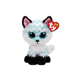 Ty Ty Beanie Boo's Atlas de Wit/Blauwe Vos 15cm