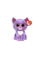 Ty Ty Beanie Boo's Cassidy de Blauw/Roze Kat 15cm