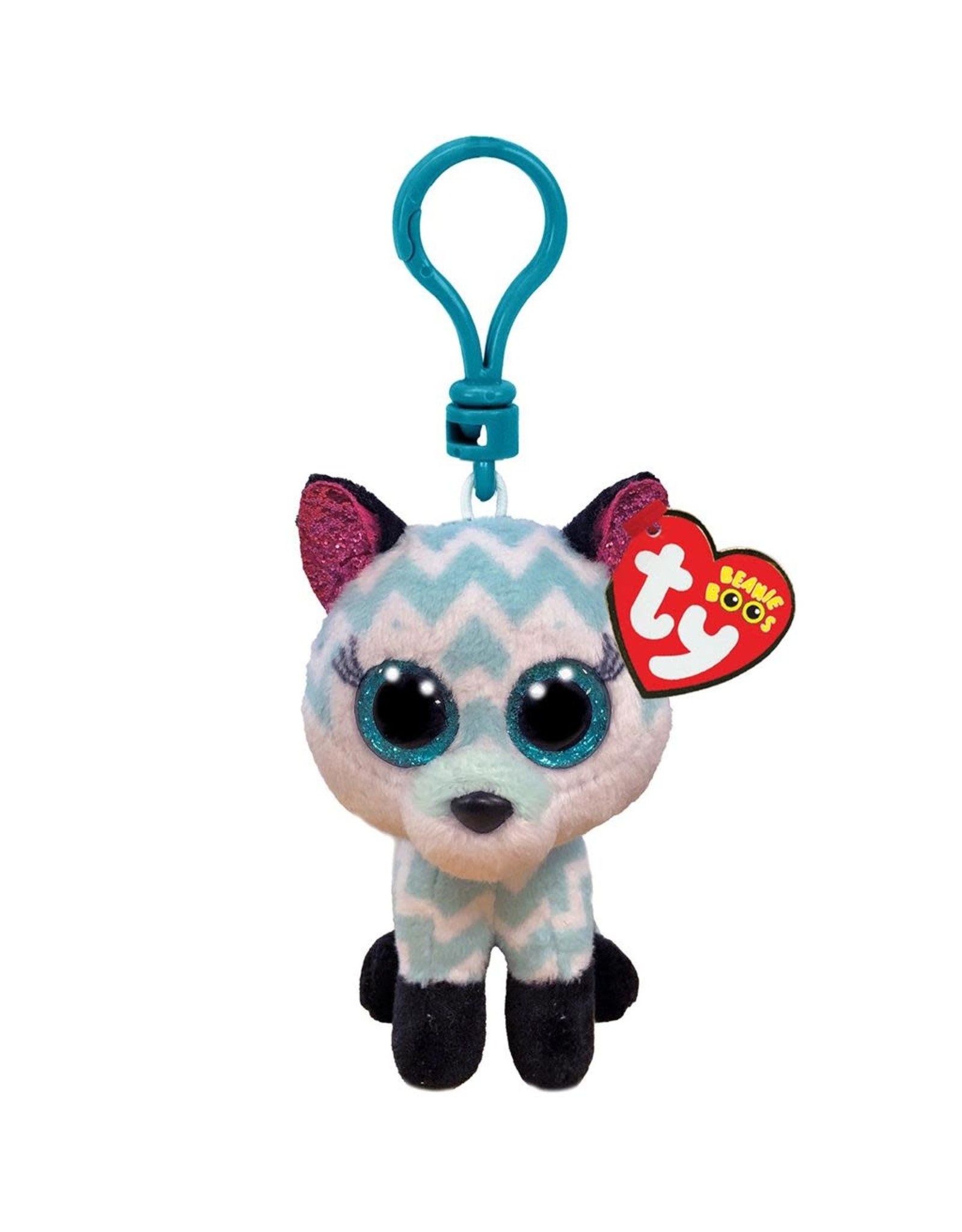 Ty Ty Beanie Boo’s Clip Atlas de Wit/Blauwe Vos