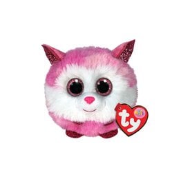 Ty Ty Teeny Puffies Princess de Roze/Witte Husky 10cm