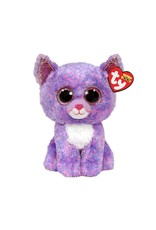Ty Ty Beanie Buddy Cassidy de Blauw/Roze Kat 24cm