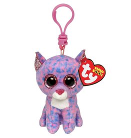 Ty Ty Beanie Boo’s Clip Cassidy de Roze/Blauwe Kat